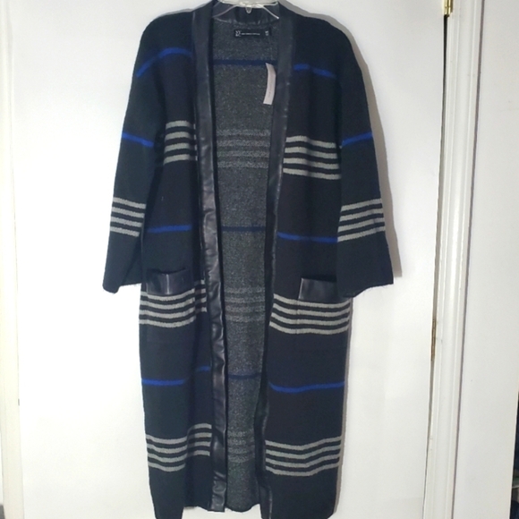 Cozy Longline Sweater Duster Stretch XS/S - Picture 1 of 10